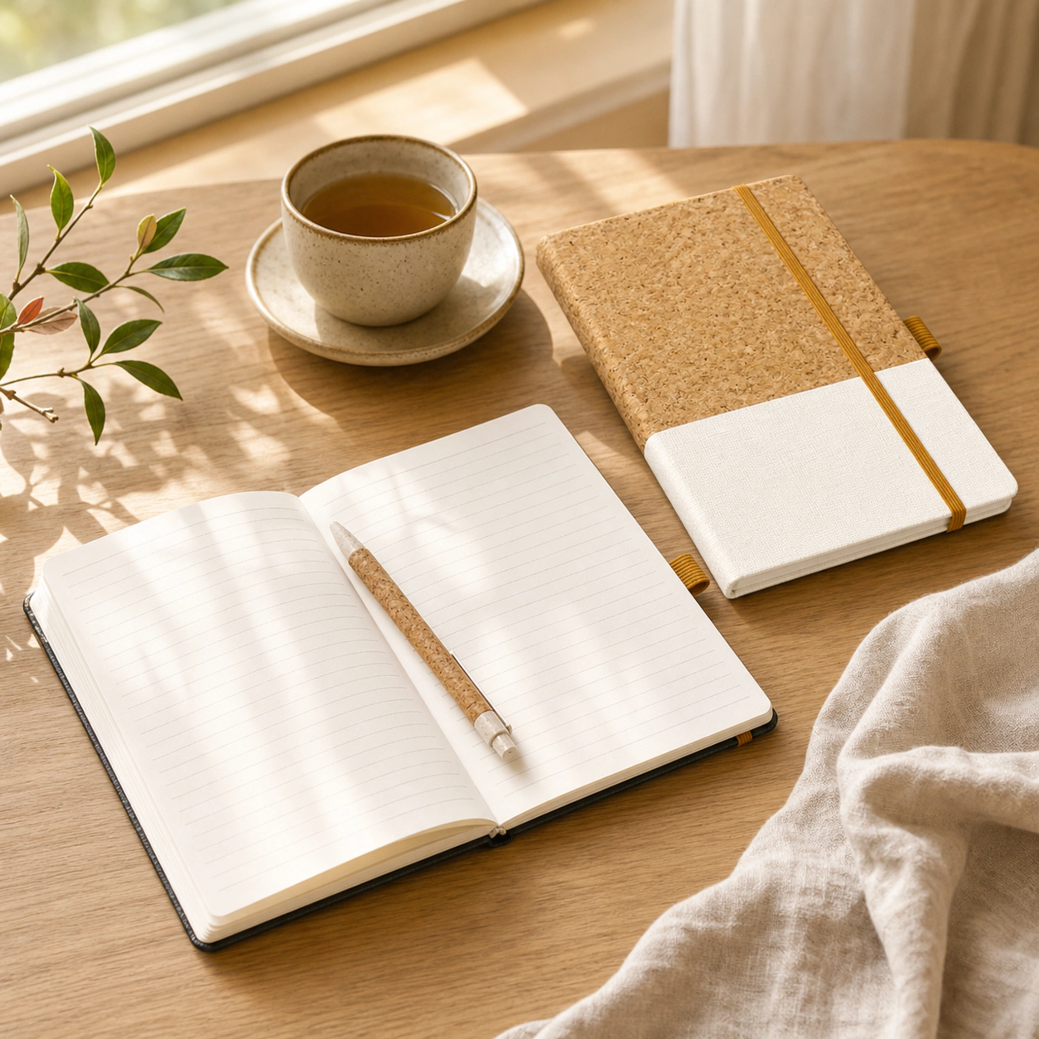 arden cork style notebook loveit