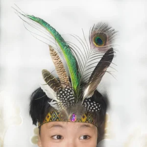 C3 Feather Headband