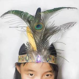 C7 Feather Headband
