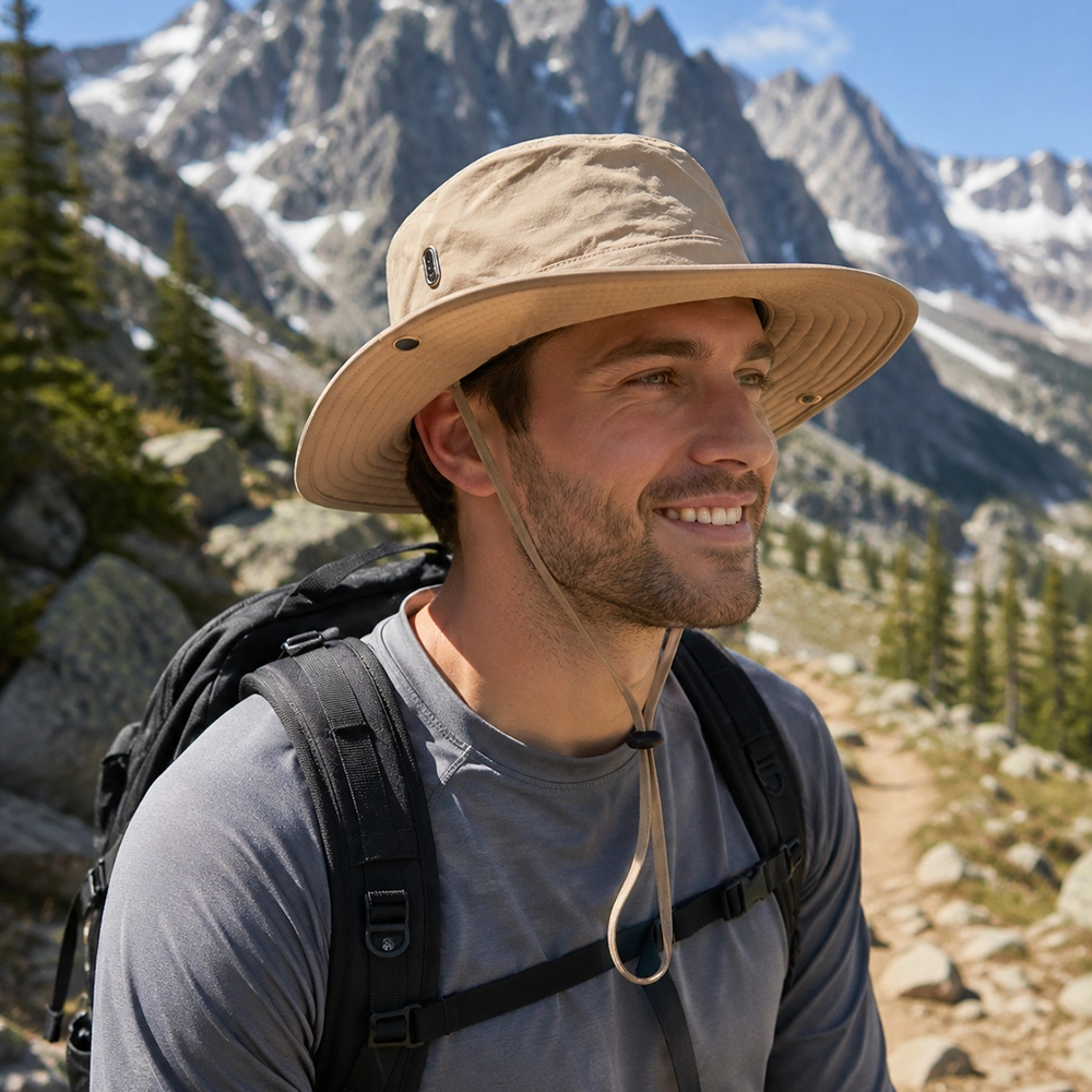 Soren Quick-Dry Wide Brim Hat - Image 9